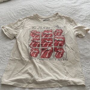 The Rolling Stones Cream Top